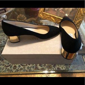 Jimmy Choo NWT / New in Box 38.5, Black 1.5 inch